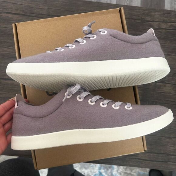 Allbirds Wool Piper Hazy Mauve Blizzard Athletic Shoes Men's Size 14 NIB NEW - Picture 9 of 10